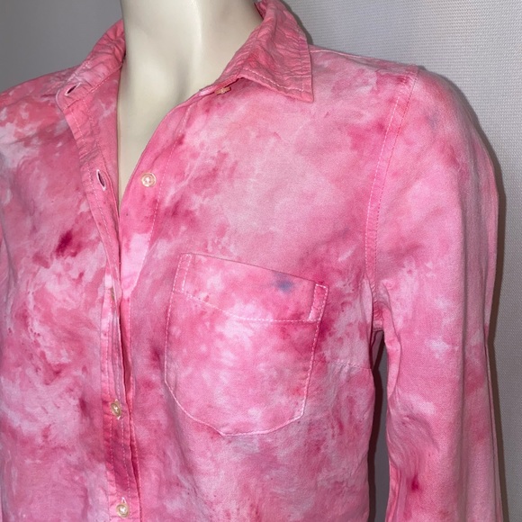 *CUSTOM DYED BUTTON DOWN SHIRT - Picture 4 of 6